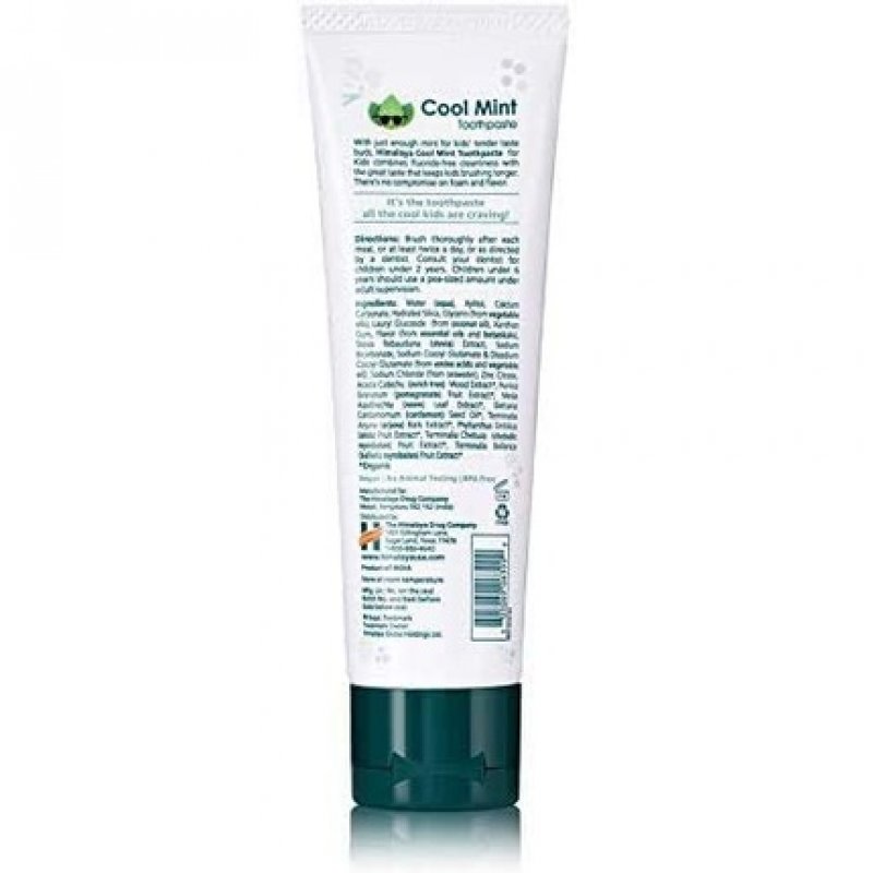 Himalaya Botanique Kids Cool Mint Flavor Toothpaste 80g