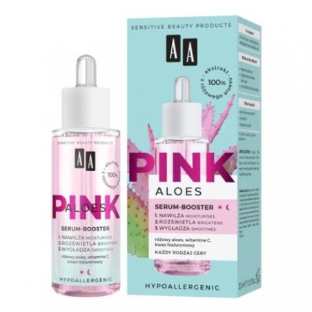 AA Aloes Pink Face Serum 30ml