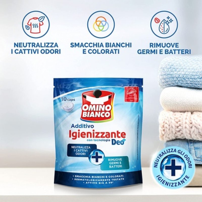 Bonhomme Blanc Idrocaps Cleanser Hypoallergenic 10 Capsules 200g