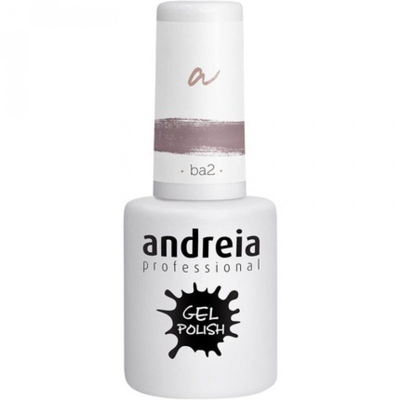 Andreia Semi-Permanent Nail Gel Polish for UV/LED Lamp Intense Shine and 4 weeks Lasting French Manicure Nail Gel