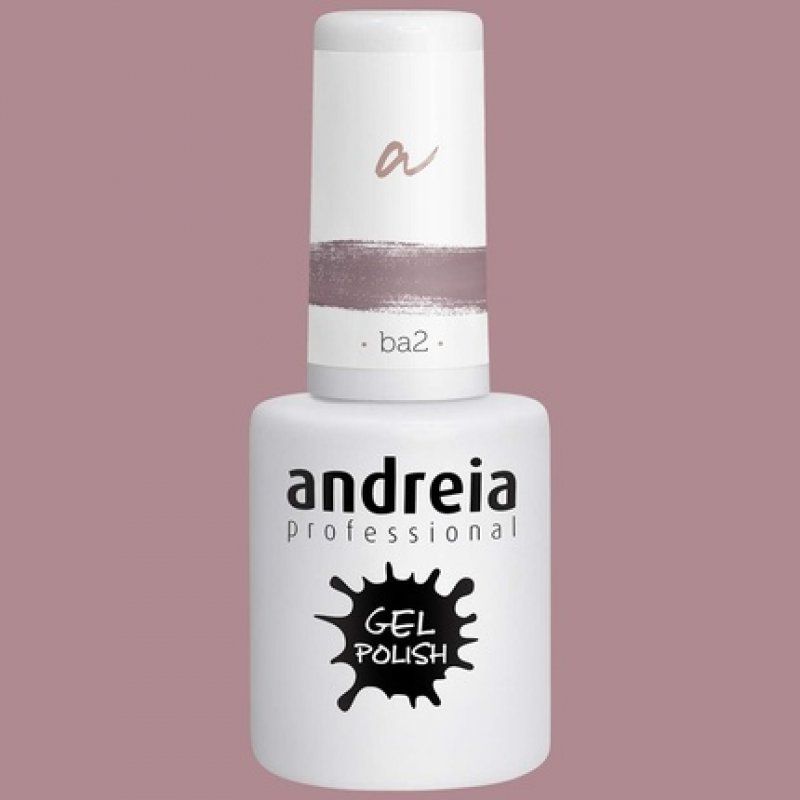 Andreia Semi-Permanent Nail Gel Polish for UV/LED Lamp Intense Shine and 4 weeks Lasting French Manicure Nail Gel