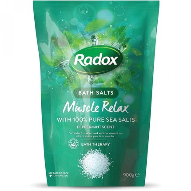 Radox Muscle Relax Peppermint Bath Salts 900g
