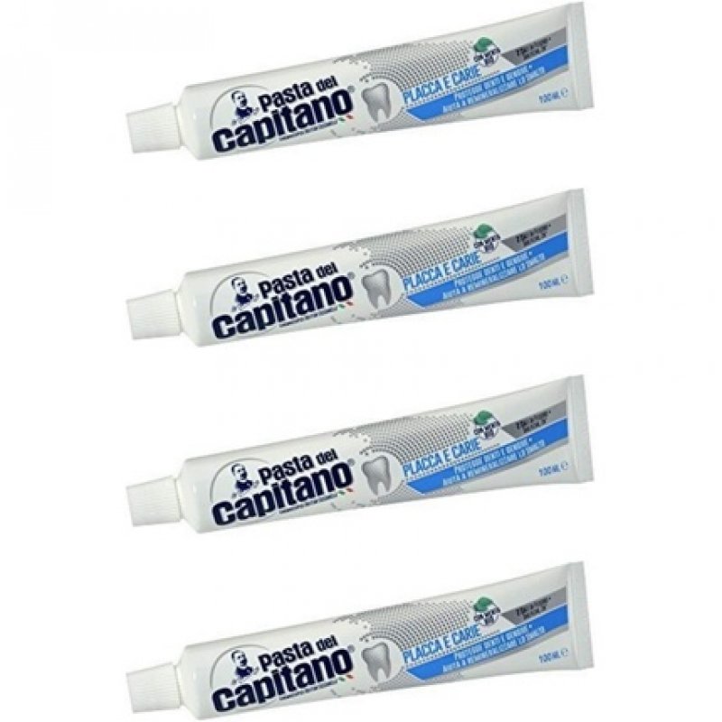 Pasta del Capitano Plaque and Cavities Toothpaste 100ml 3.53oz