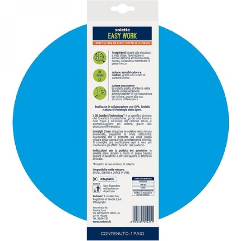 Podovis Air & Comfort Insoles 150g