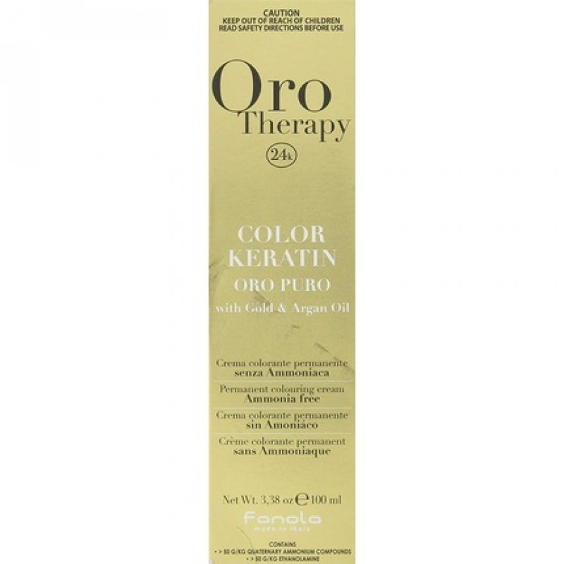 Fanola Oro Therapy Color Keratin No.5.606 Warm Reddish Brown 100ml