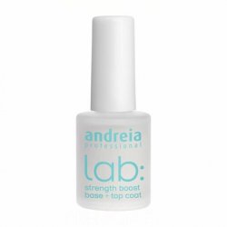 Andreia Strength Boost Base and Top Coat Nail Polish 10.5ml
