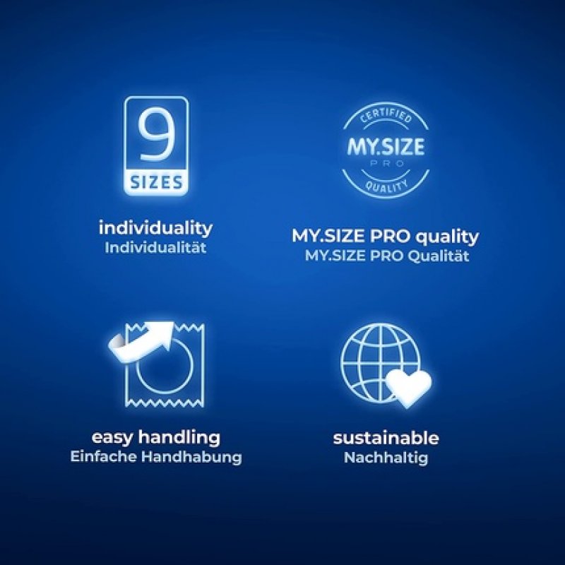 MY.SIZE PRO Condom Size 4 57mm - The New Generation MY.SIZE Condoms