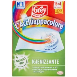 Grey GA0971400 the Acchiappacolore Sanitizer 16 Sheets