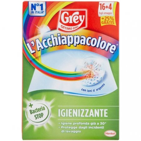 Grey GA0971400 the Acchiappacolore Sanitizer 16 Sheets