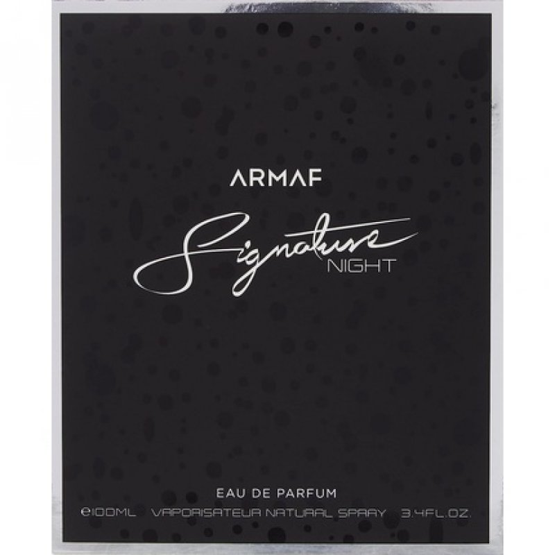 Armaf Signature Night Eau De Parfum 100ml Spray