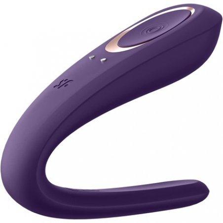 Satisfyer Partner Next Generation Couple's Vibrator with Rechargeable Battery and Waterproof Design (IPX7)