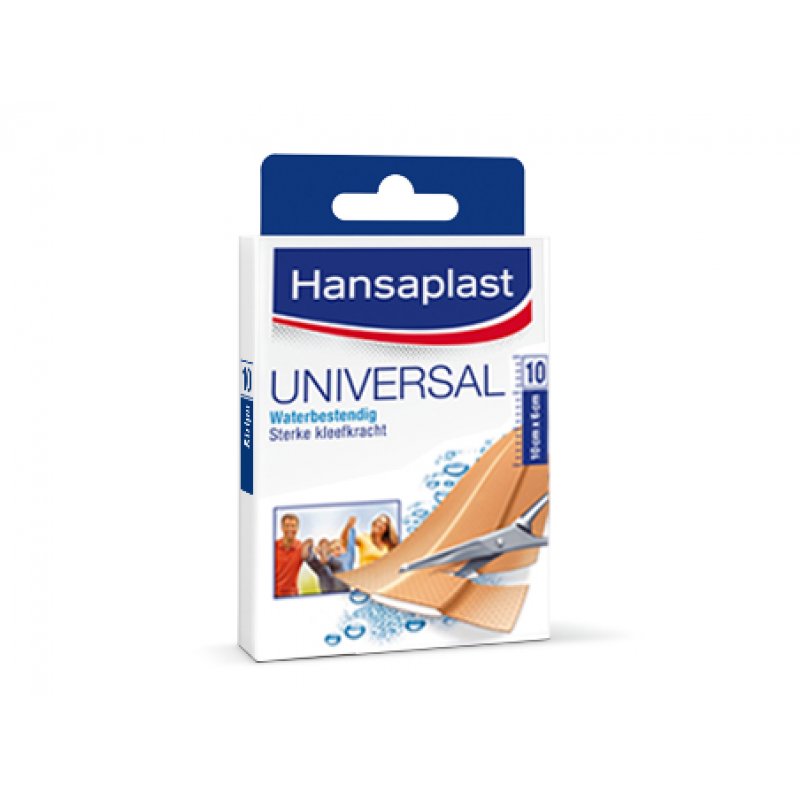 Hansaplast Universal 10 x 6 cm 10 pc(s)