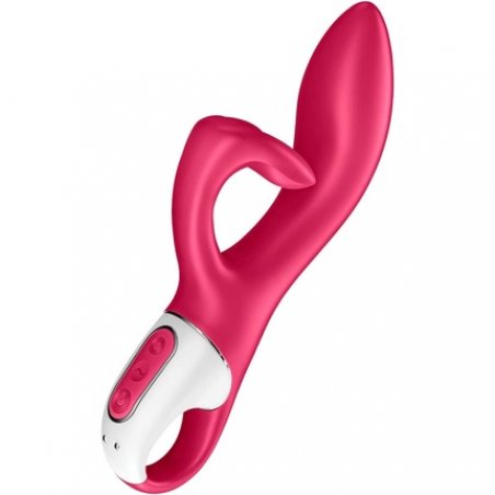Satisfyer Embrace Me 21cm with 2 Motors and Flexible Ergonomic Clitoral Stimulator - Berry