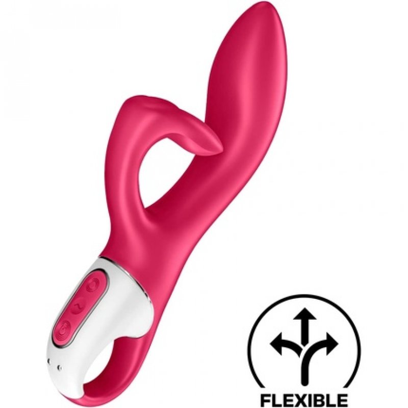 Satisfyer Embrace Me 21cm with 2 Motors and Flexible Ergonomic Clitoral Stimulator - Berry