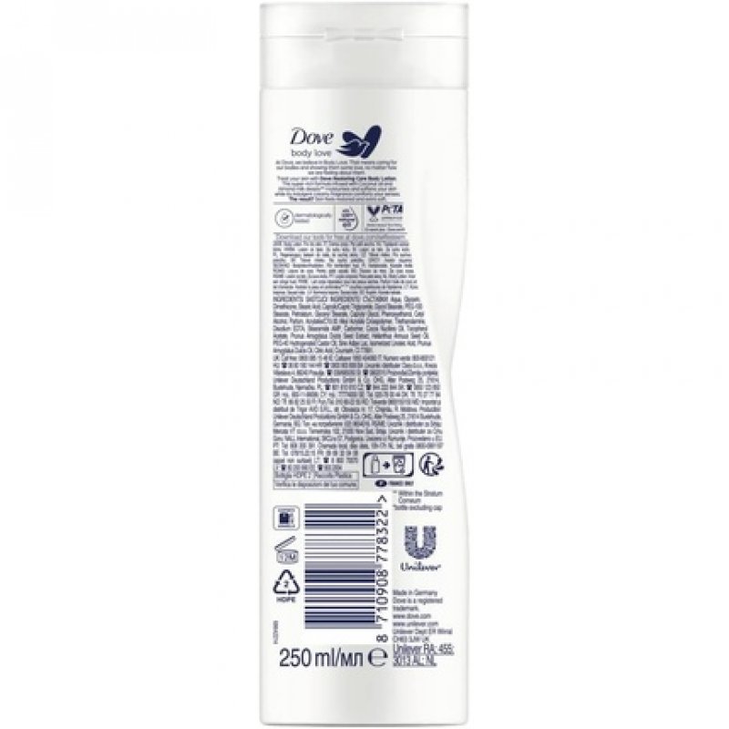 Dove Nourishing Secrets Coconut Oil Restoring Body Lotion 250ml