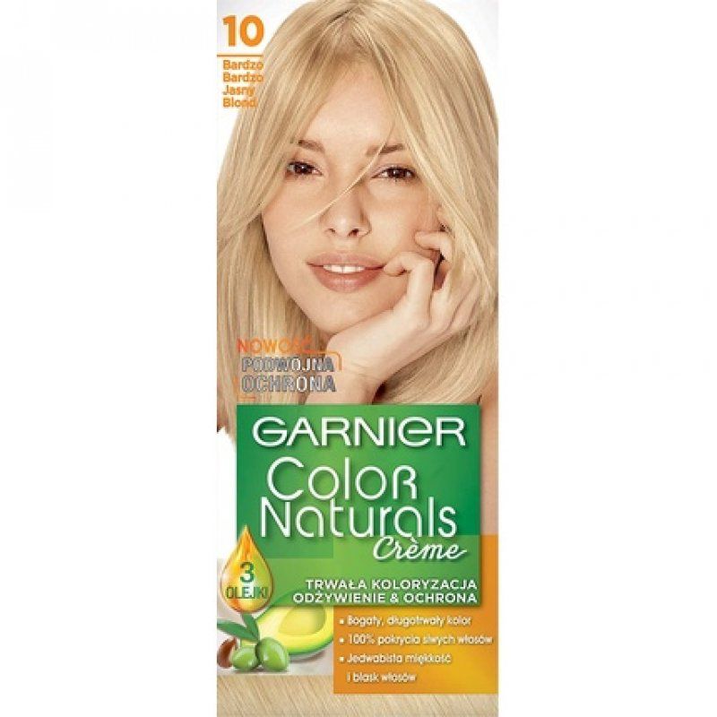Garnier Color Naturals Creme Permanent Nourishing Hair Coloring 10 Ultra Light Blonde