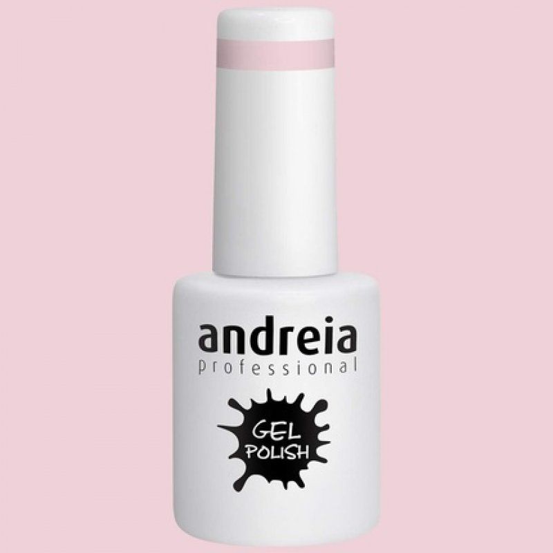 Andreia Semi-Permanent Nail Gel Polish for UV/LED Lamp Intense Shine and 4 weeks Lasting French Manicure Nail Gel