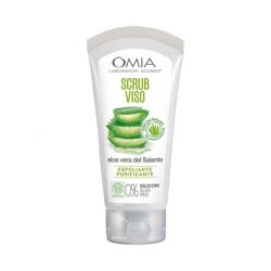 Omia Face Scrub Eco Bio with Aloe Vera Peeling and Cleansing Treatment 75ml