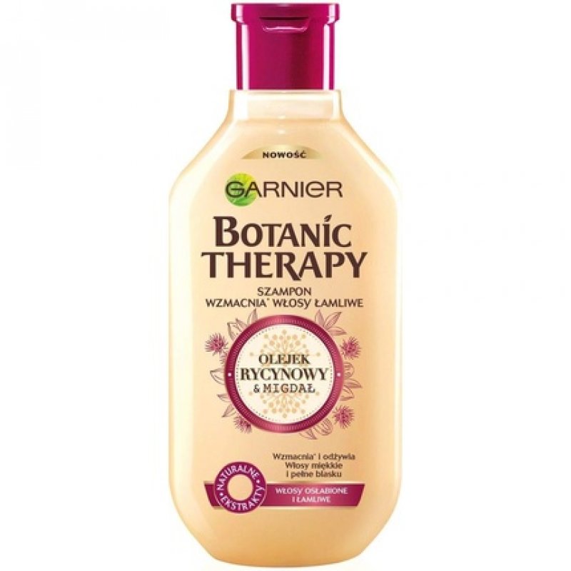Garnier Botanic Therapy Shampoo Strengthens Brittle Hair Castor Oil and Almond 400ml