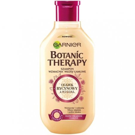 Garnier Botanic Therapy Shampoo Strengthens Brittle Hair Castor Oil and Almond 400ml