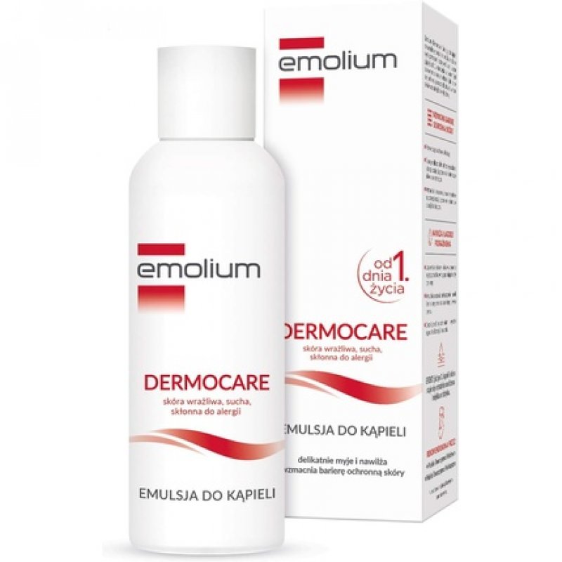 Emolium Bath Emulsion for Dry Atopic Skin Baby and Adult 400ml