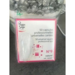 PEGGY SAGE Professional Battery Tester Set 50 Capsules Karo Pearl UV Gel 142459