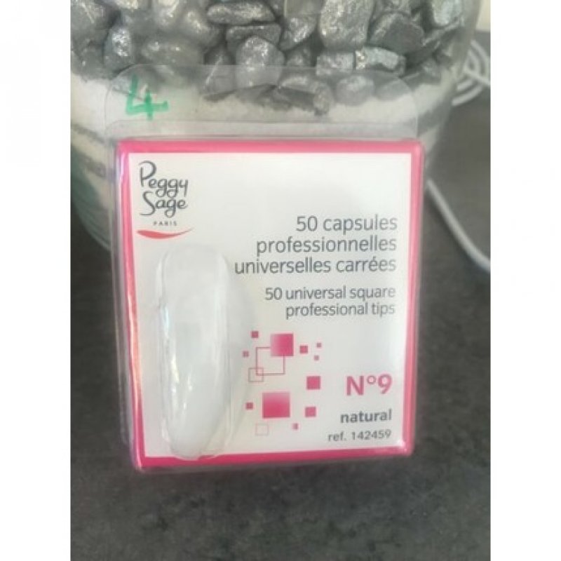 PEGGY SAGE Professional Battery Tester Set 50 Capsules Karo Pearl UV Gel 142459