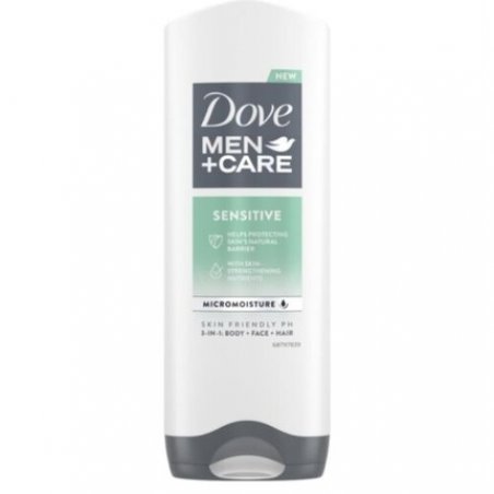 Dove Men Care 3in1 Sensitive Shower Gel 400ml