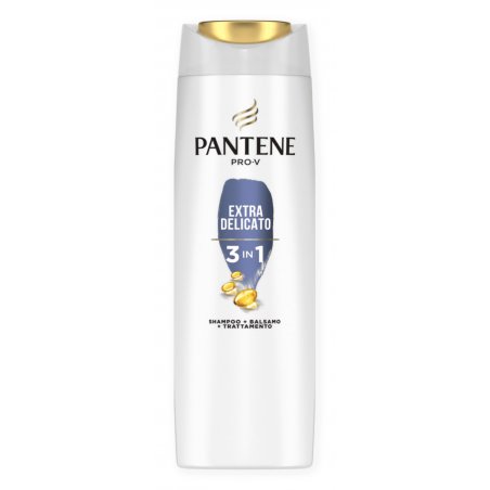 Pantene Pro-V Extra Delicato 3 in 1 225 ml Shampoing Non-professionnel Femmes