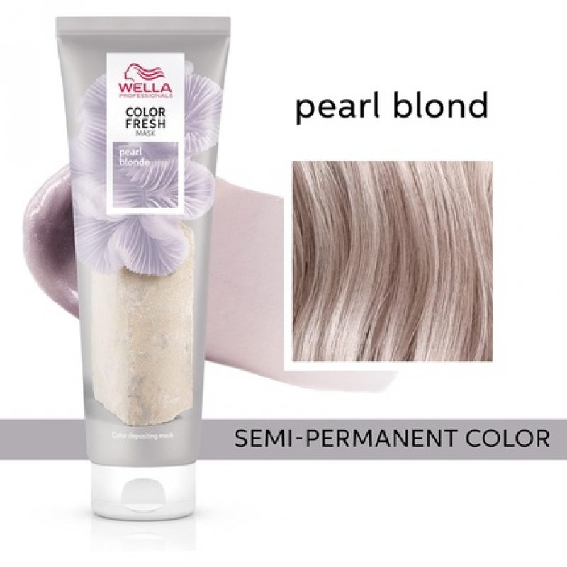 Wella Professional Color Fresh Mask Temporary Color Refresh Treatment Semi-Permanent Hair Dye Hair Gloss Treatment for