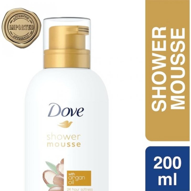 Dove Argan Oil Shower Mousse 200ml