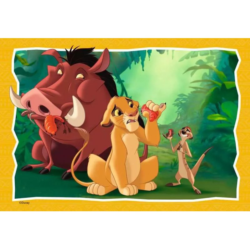 Kinderpuzzle Disney Classics Kreis des Lebens (2x 24 Teile)