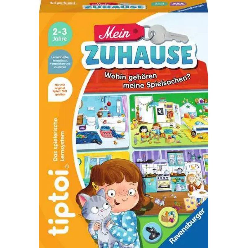 Ravensburger tiptoi 00196 jeu de société Mein Zuhause 10 min Education