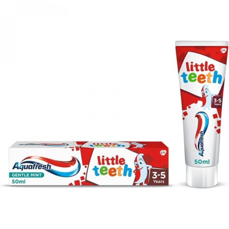 Aquafresh Kids Toothpaste Little Teeth 3-5 Years 50ml