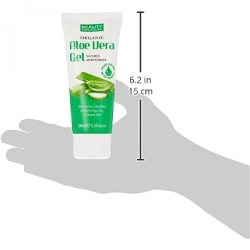 Beauty Formulas Organic Gel Aloe Vera 100ml