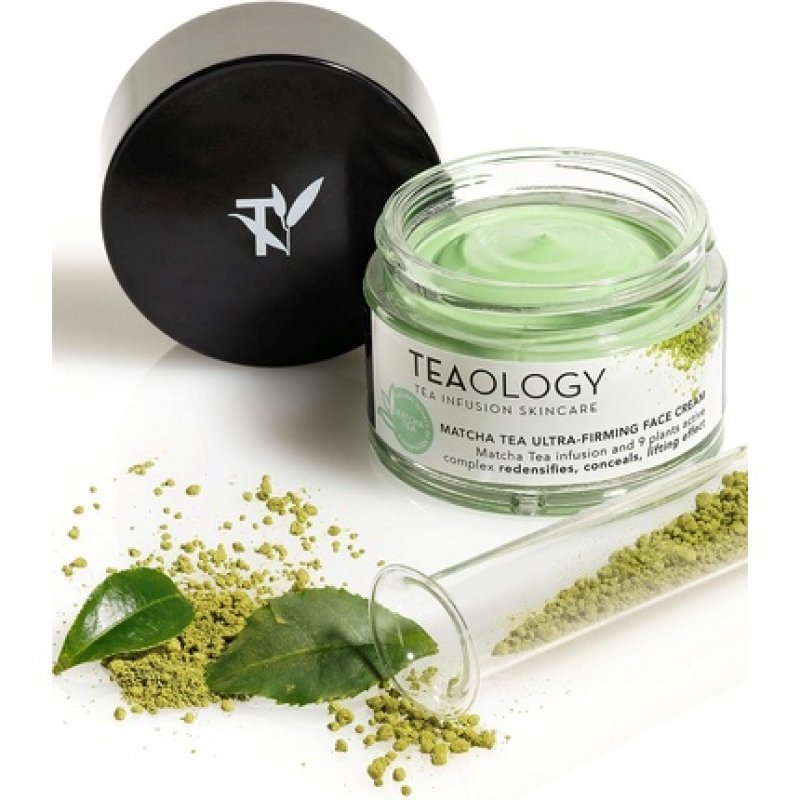 Teaology Matcha Tea Ultra-Firming Cream 50ml Anti-Aging Face Care with Matcha Tea and Mineral Pigments - Vegan