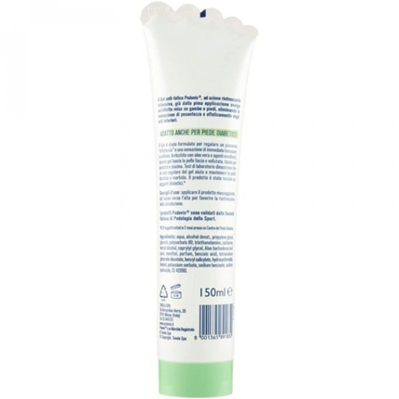 Podovis Anti-Path Gel Refreshing and Deactivating Tired Leg Cream Immediate Relief Soft and Moisturizing Skin