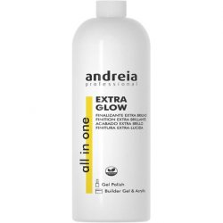 Andreia Professional Extra Glow Finish for Dipping, Gel Polish, Builder and Acrylic Nails - 1 Litre