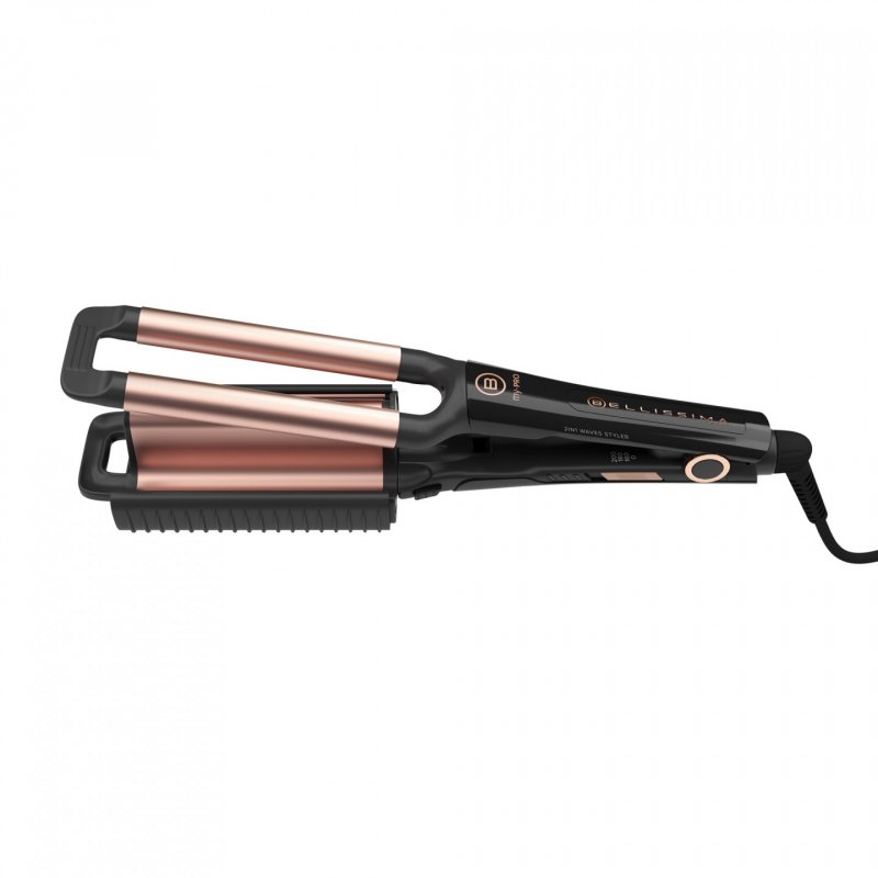 Imetec Bellissima My Pro Beach Waves GT20 400 Hair Straightener with Ceramic Coating and 3 Temperature Settings - Black