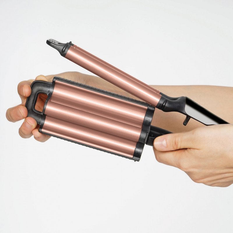 Imetec Bellissima My Pro Beach Waves GT20 400 Hair Straightener with Ceramic Coating and 3 Temperature Settings - Black