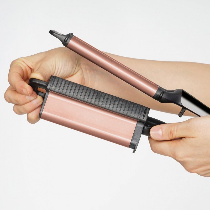 Imetec Bellissima My Pro Beach Waves GT20 400 Hair Straightener with Ceramic Coating and 3 Temperature Settings - Black