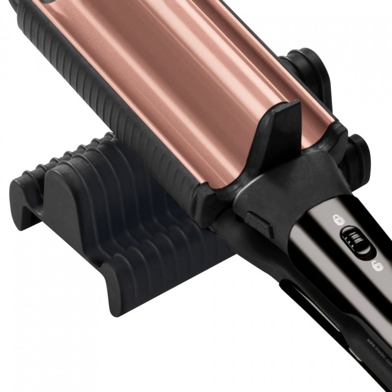 Imetec Bellissima My Pro Beach Waves GT20 400 Hair Straightener with Ceramic Coating and 3 Temperature Settings - Black