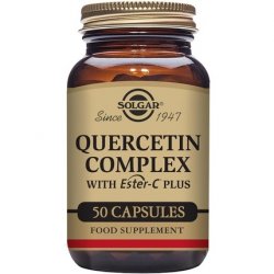 Solgar Quercetin Complex Vegetable Capsules - Supports Immunity and Protects from Oxidative Stress - With Ester Vitamin