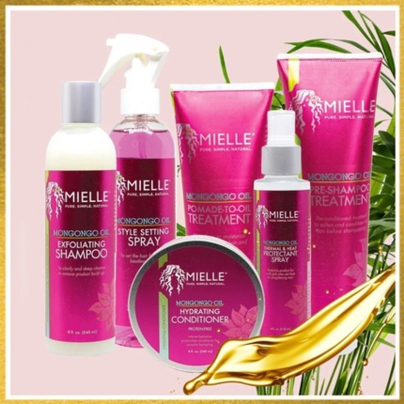 Mielle Organics Mongongo Oil Exfoliating Shampoo, Conditioner & Full Range