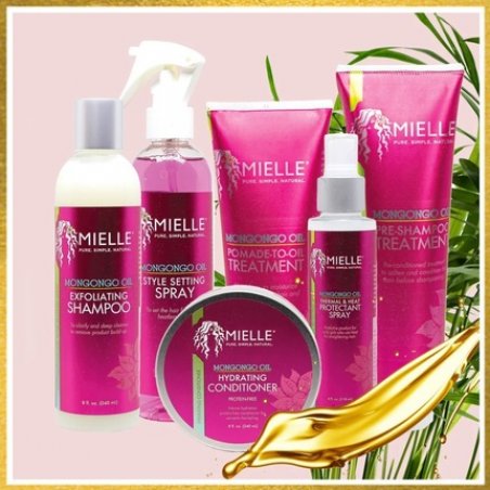 Mielle Organics Mongongo Oil Exfoliating Shampoo, Conditioner & Full Range