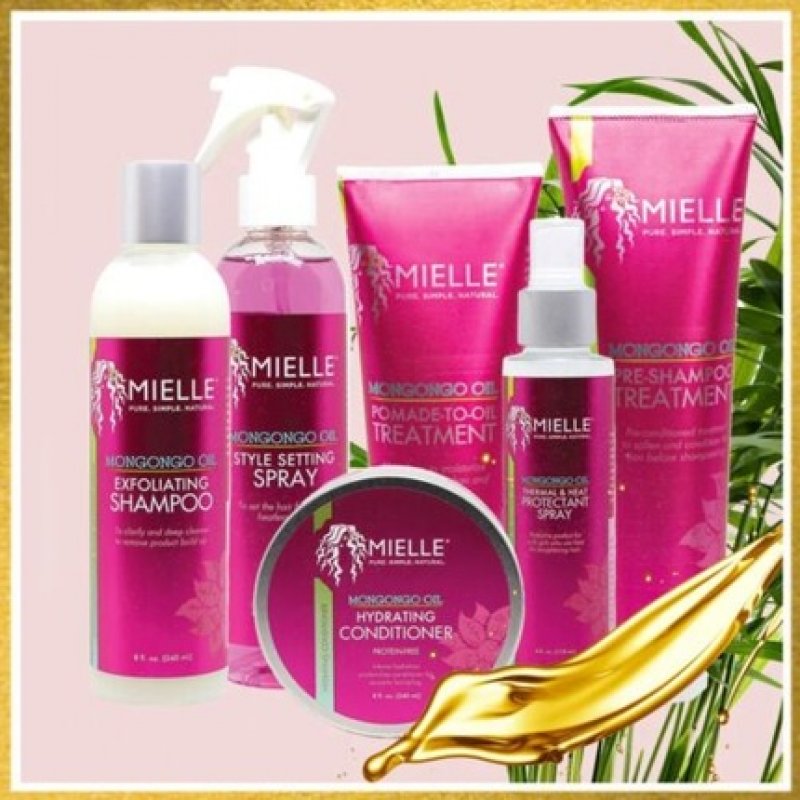 Mielle Organics Mongongo Oil Exfoliating Shampoo, Conditioner & Full Range