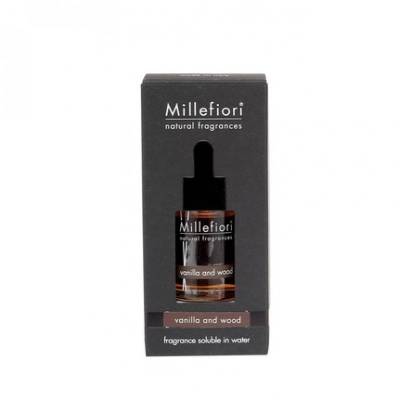 Millefiori Milano Natural Fragrance Vanilla & Wood Water-Soluble Scent 15ml