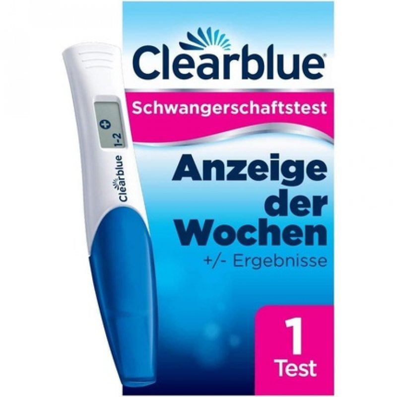 Clearblue Pregnancy Test with Weeks Indicator and Clear Digital Results