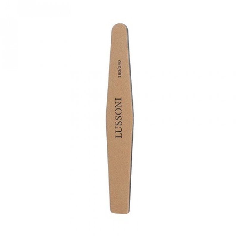 T4B Lussoni Premium Trapezoid Nail Files 180/240 Grit - Pack of 25
