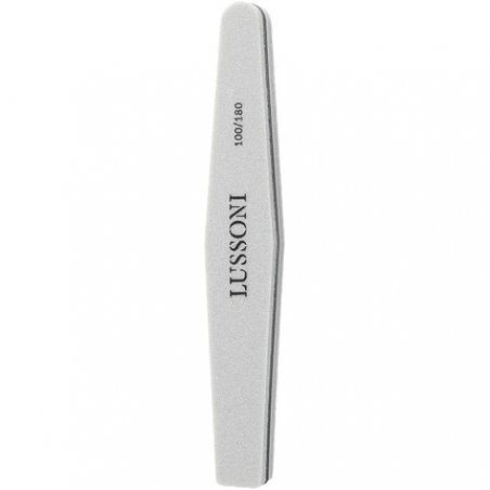 T4B LUSSONI Trapezoid Professional Nail Files 100/180 Grit - Pack of 25